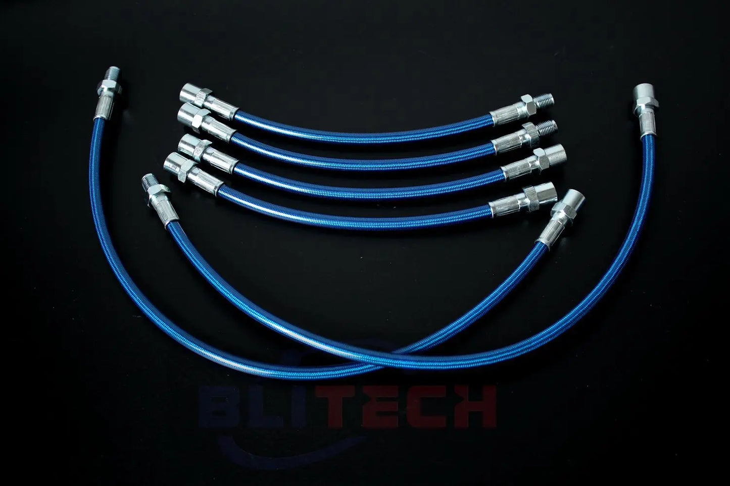 Stainless Front+Rear Racing Steel Brake Line Kit Cables For BMW E36 E34 E32 Red Blue Silver Black