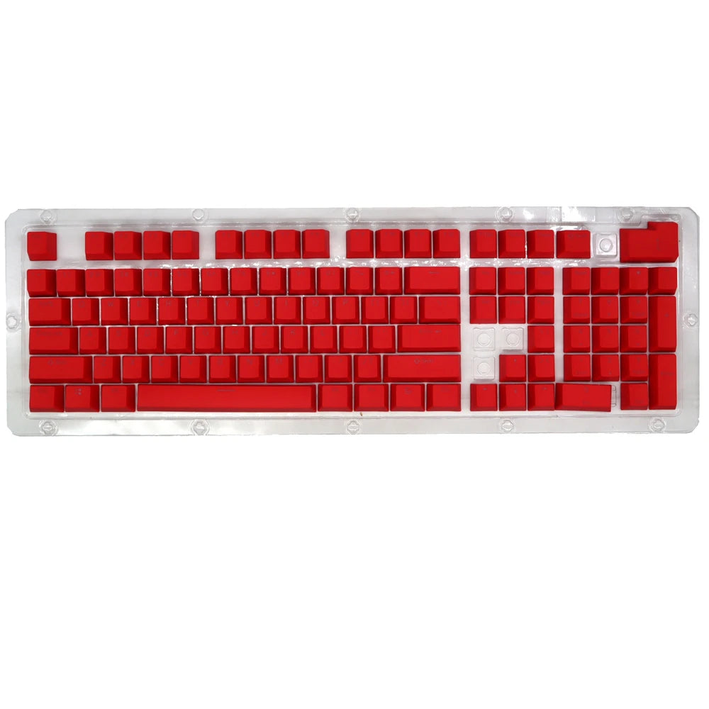 104pcs Mechanical Keyboard ABS Keycaps Blank Keycaps For Cherry MX PC Desktop Computer Key Cap Switches Keycap Keyboard
