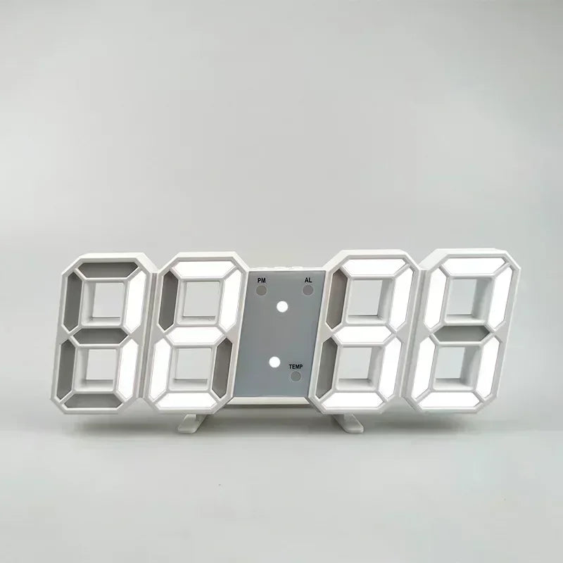 Electronic Digital Wall Clock Living Room Bedroom Decoration Decor Watches