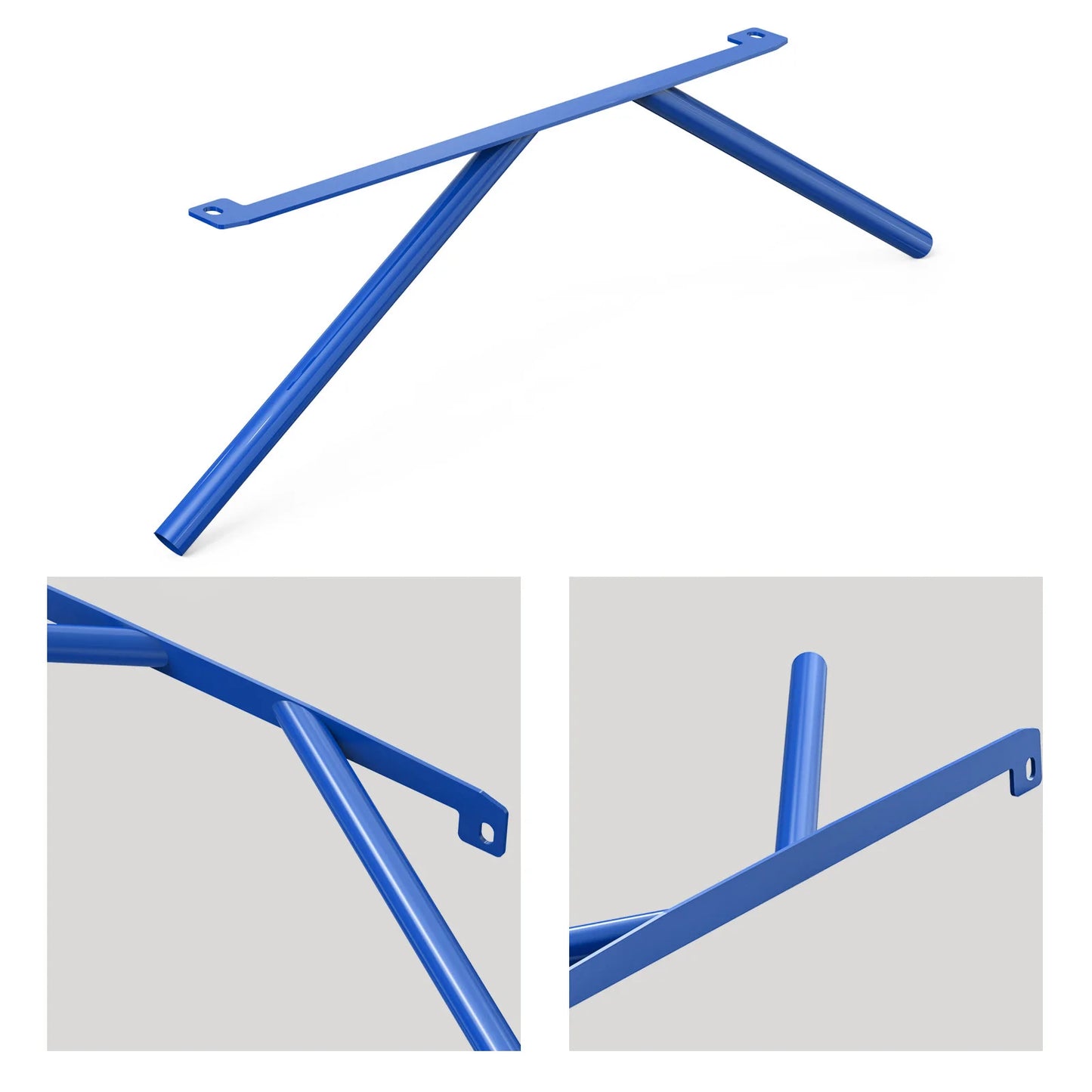 BEVINSEE Kidney Struts Kidney Brace Kidney Grille Decoration For BMW E46 323i 325i 328i 330i 1999-2006