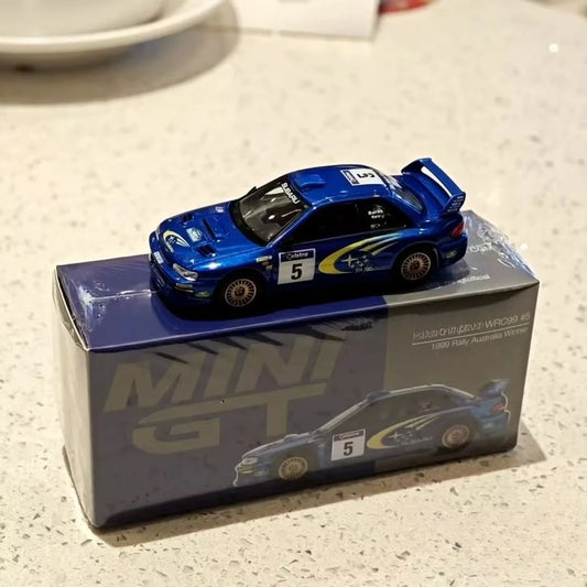 MINIGT 1:64 WRC99 1999 Rally Australia Winner #5 Diecast Model Car