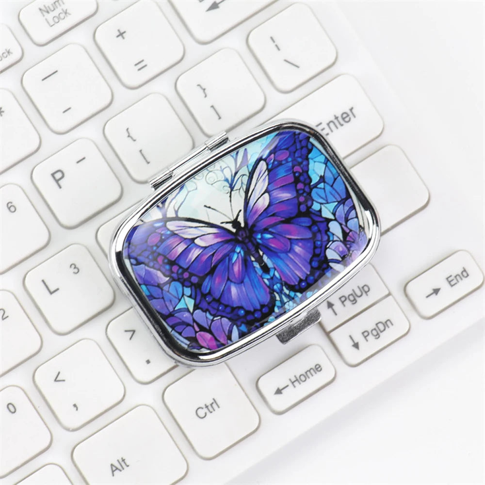 Travel Cases Lovely Coloured Medicine Metal Jewellery Organizers
