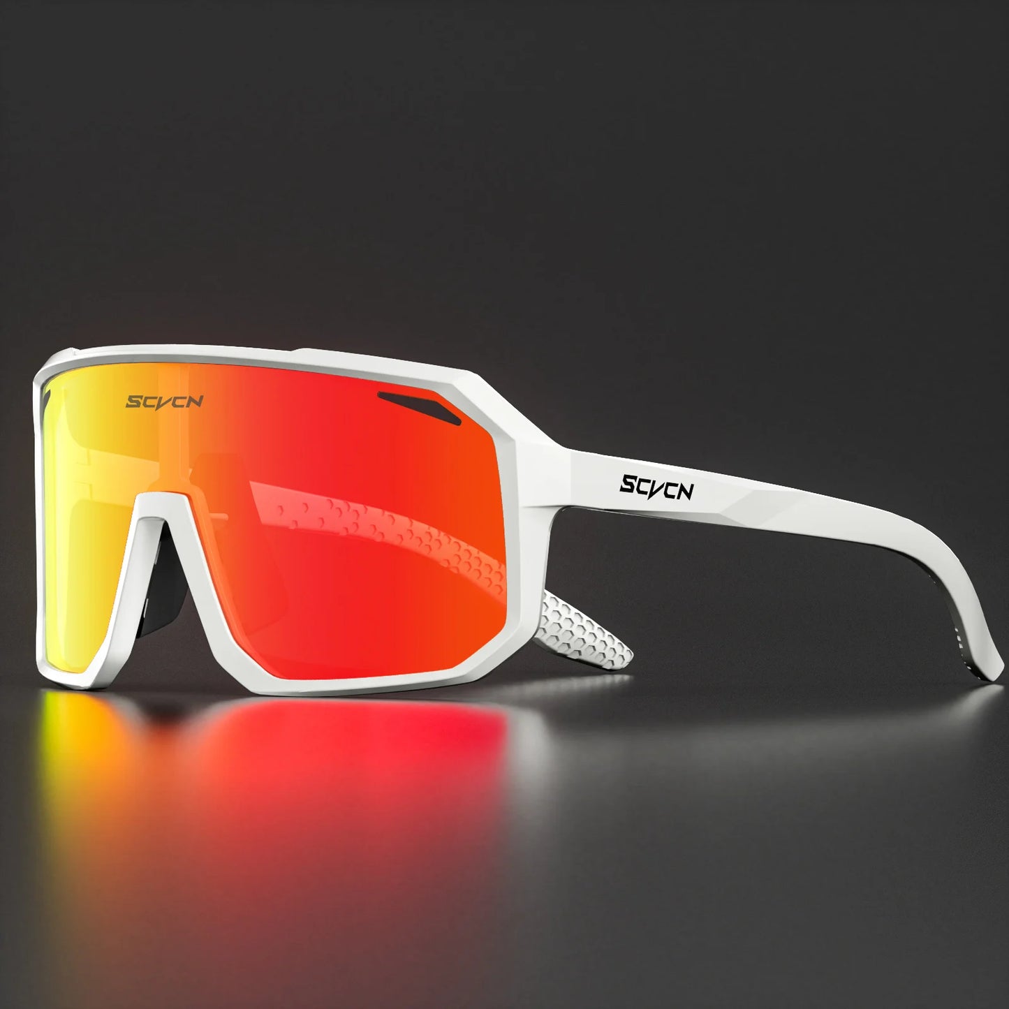SCVCN New Outdoor Cycling Glasses Bike Sunglasses Men UV400