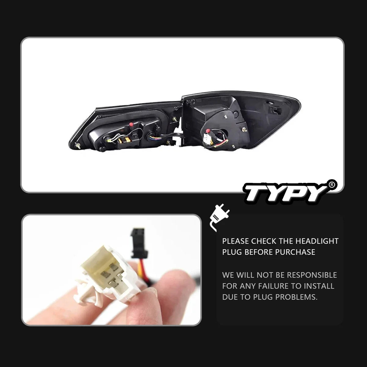 Lexus IS IS250 Taillights 2006-2012 Upgrade Modified to New DRL Dynamic Turn Signal LED Taillight