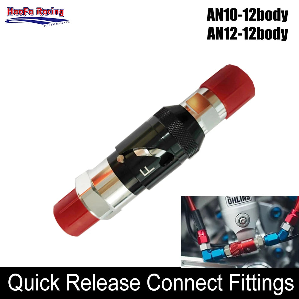 AN3 AN4 AN6 AN8 AN10 AN12 Quick Release Disconnect Brake Coupling Fitting For Fuel Oil Hose Fuel System High Performance Adapter