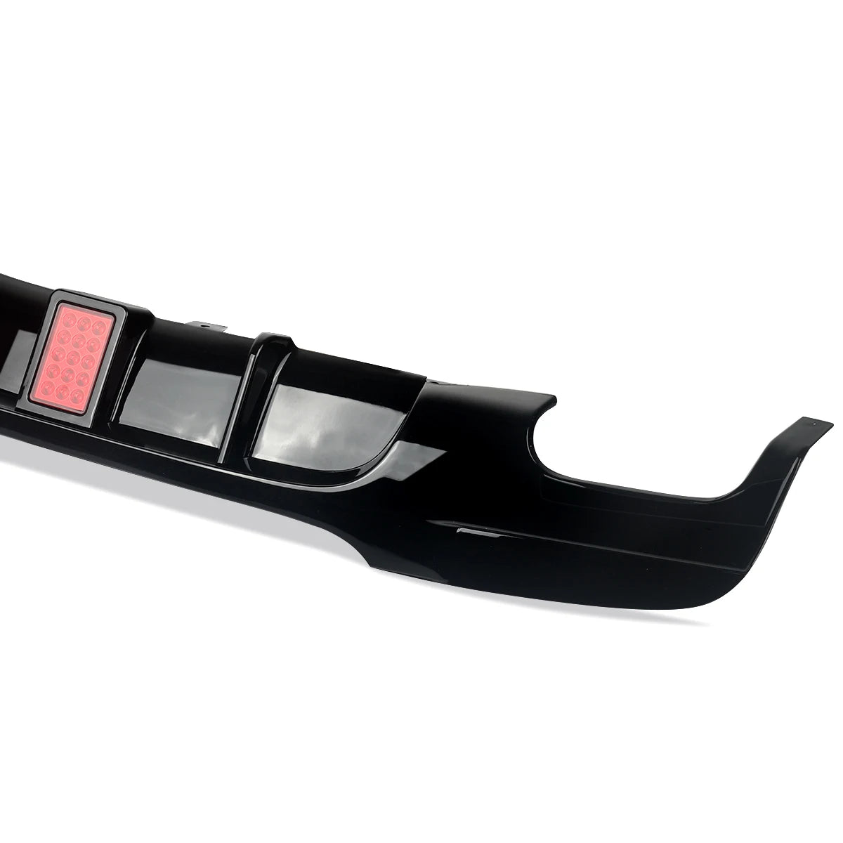 Rear Bumper Spoiler Lip  with Led for BMW  3 Series E90 318i 320i 328i 330i 335i 340i Diffuser with Brake Light 2005-2012
