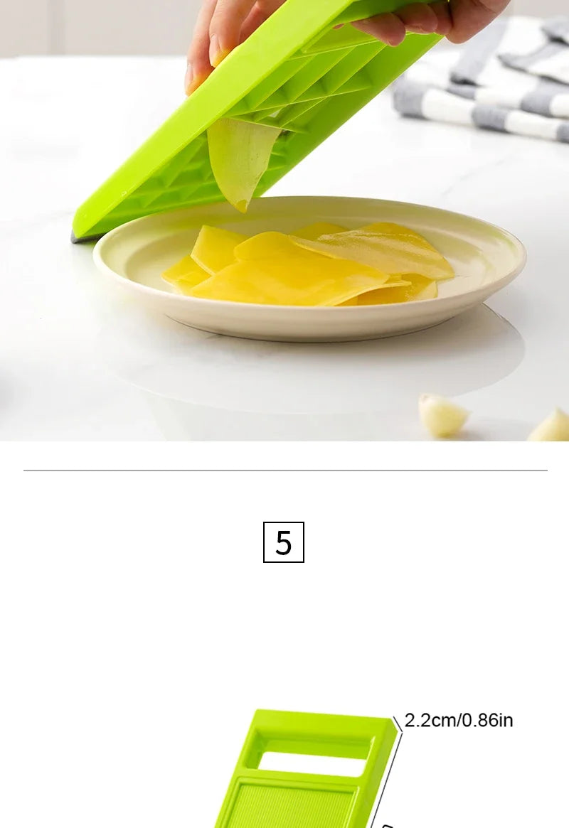 Handheld Multifunctional Kitchen Vegetable Cutter Slicer Radish Shaving Potato Shaving Salad Cucumber Slicer Home Kitchen Tool