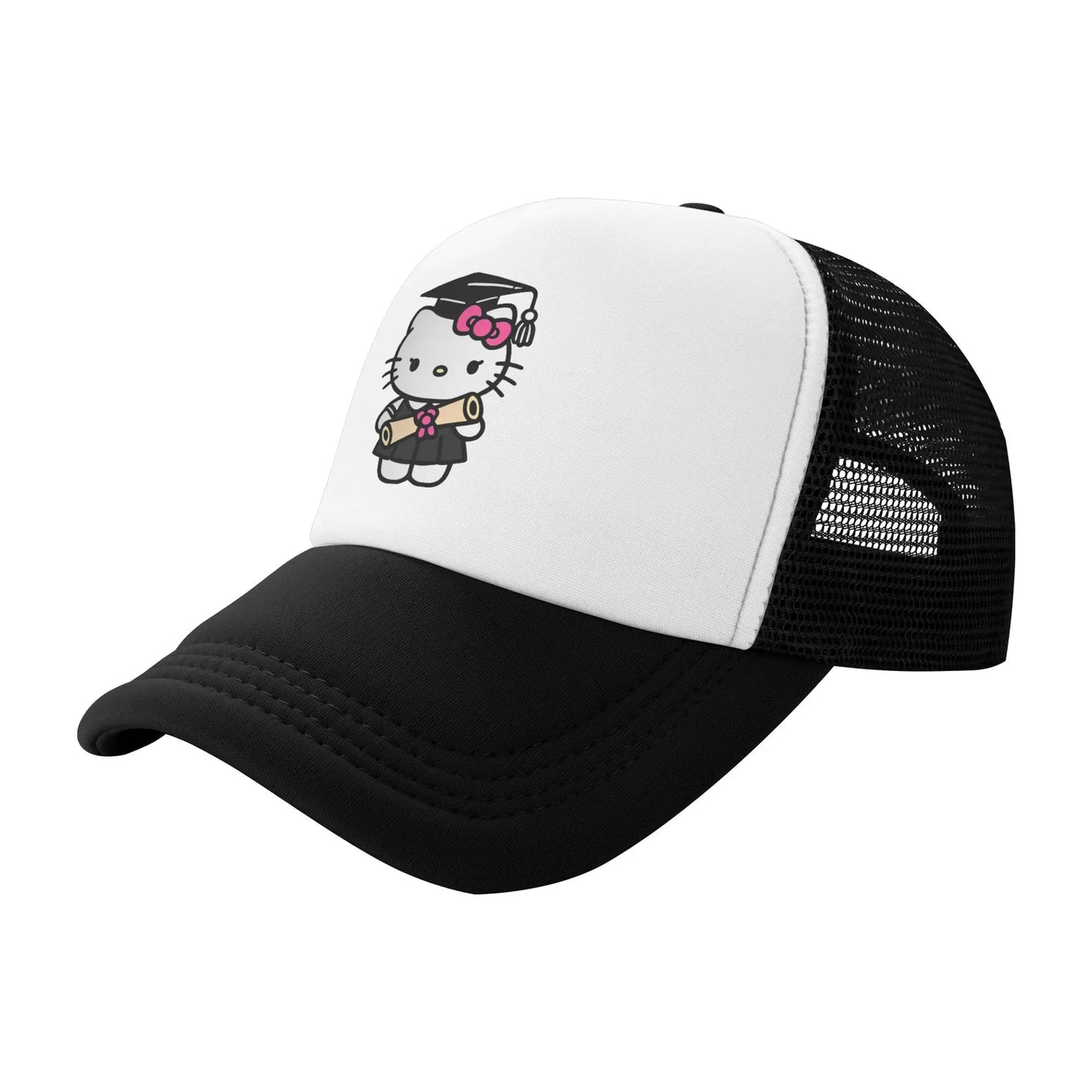 Pink Hello Kitty Trucker Cap Men Women