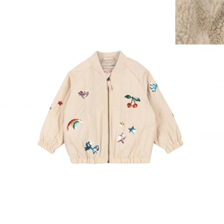 Children's Jackets 2024 Fall And Winter New Cartoon Fashion Boys And Girls Coat Cotton Warm Korean Jacket Children's Clothing