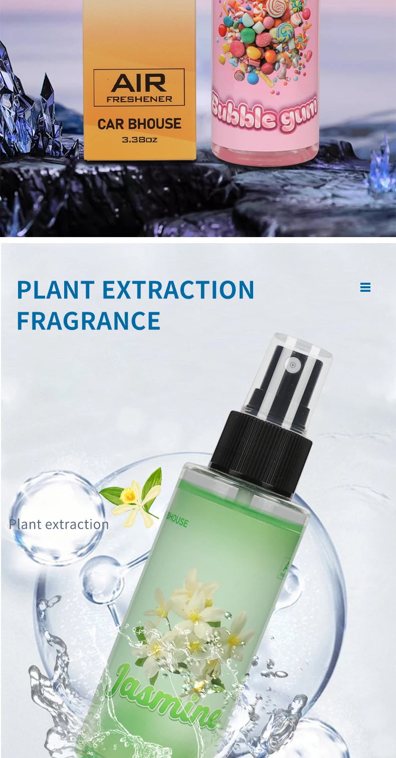 Car Flavouring Car Air Fresheners Perfume strawberry/Ice Flavour Long-Lasting Auto Aromatherapy Car Interior Deodorant Supplies