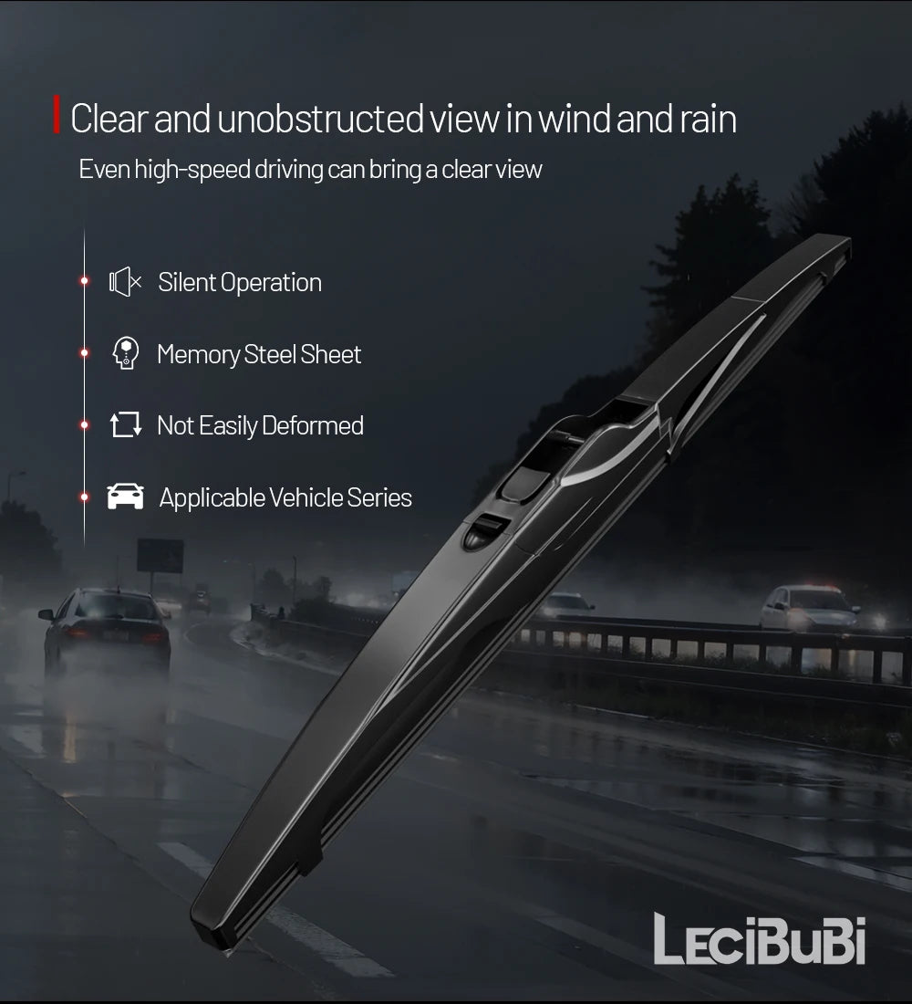 Rear Windshield Wiper Blade Windscreen Wipers Accessories For Saab 9-3 Kombi Estate 2007-2012 2008 2009 2010 2011