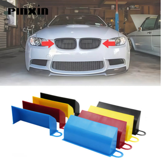 QT Air Intake Scoops 2PCS Dynamic Cold Air Intake Upgrade for BMW E90 E91 E92 E93 Air Intake ABS Polymer Scoop Plastic Material