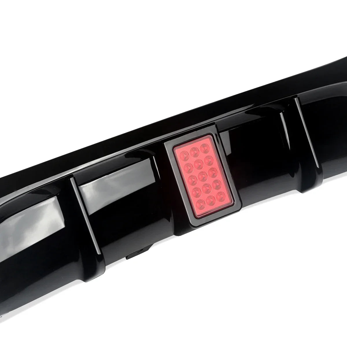 Rear Bumper Spoiler Lip  with Led for BMW  3 Series E90 318i 320i 328i 330i 335i 340i Diffuser with Brake Light 2005-2012