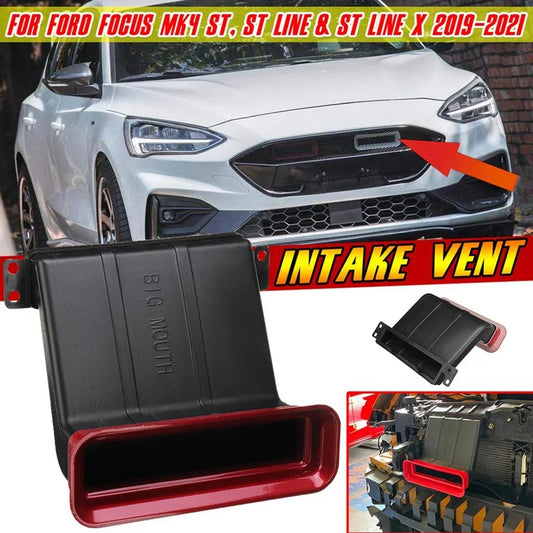 QT Ford Focus MK4 Air Inlet Tuyere Intake Duct 2019 2020 2021 Ford Focus RS ST Hatchback 4D Sedan 5D MK4 2019 2020 2021