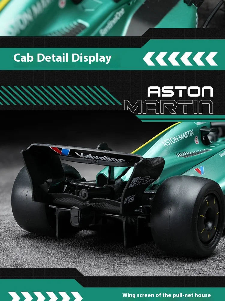 TSC 1:18 F1 Aston Martin 14 F1 /Mclaren 4 F1 Alloy Model Car