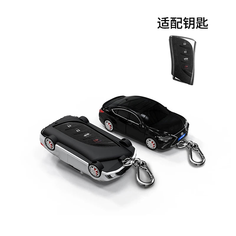 Car Model for Lexus Es for NX IS RX ES GX LX LS UX GS 200 260 300 350 NX200 NX300 RX350 ES300 3 4 Button Key Cover Accessories
