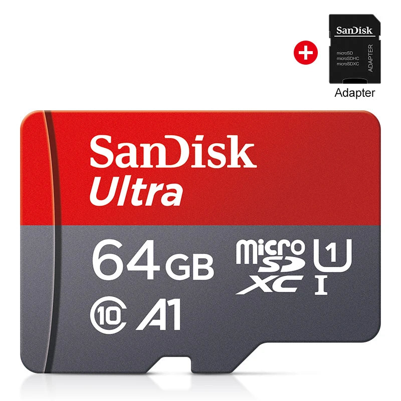 SD Adapter TFcard 64GB 16GB 32GB Memory Card 128GB Class 10