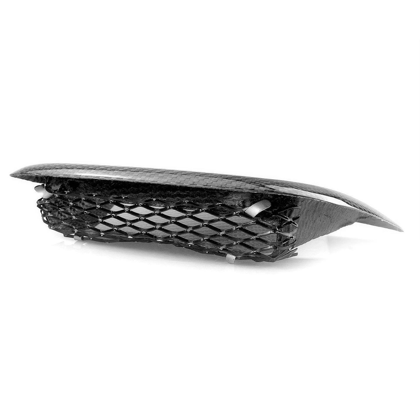 Qatar WRX Front Bumper Side Air Vent Trim Genuine Carbon Fibre Engine Outlet Intake Cover For 2008-2014 Subaru STI WRX GRB Wagon 10th
