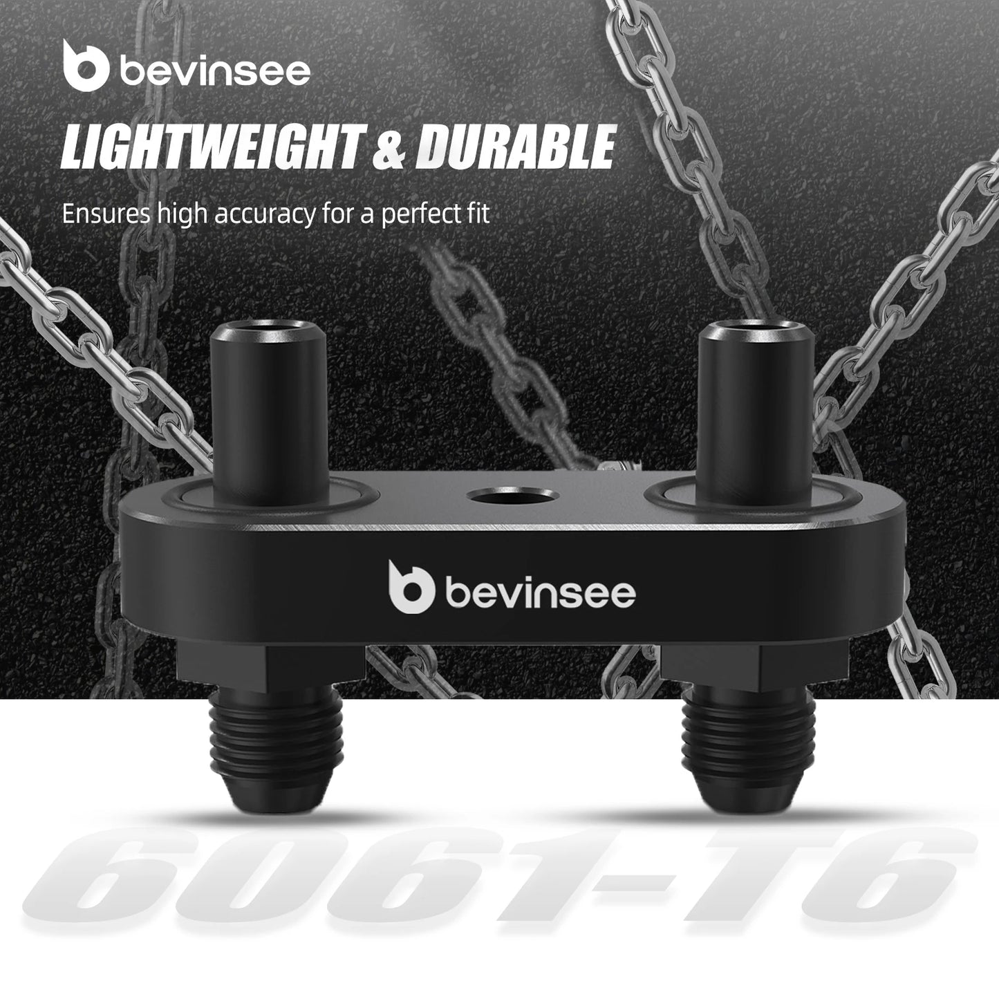 6AN Transmission Oil Cooler Line Manifold Adapter for 6L80E 6L90E 8L90E 6 Speed/8 Speed Automatic Transmissions