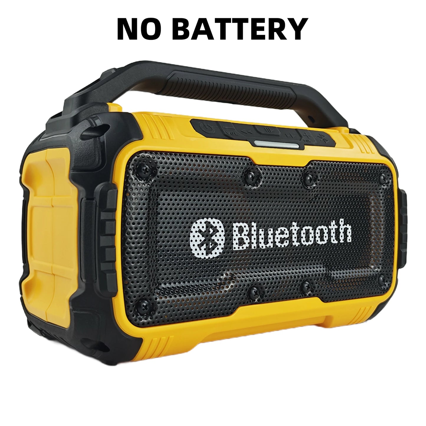 Portable Speaker Wireless Bluetooth-compatible Subwoofer Outdoor Construction Site Waterproof Loudspeaker Stereo Surround ﻿