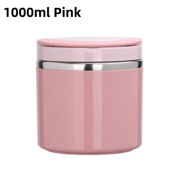 Thermos Container 630/1000ml Food Thermal Jar Insulated Soup Cup Thermos
