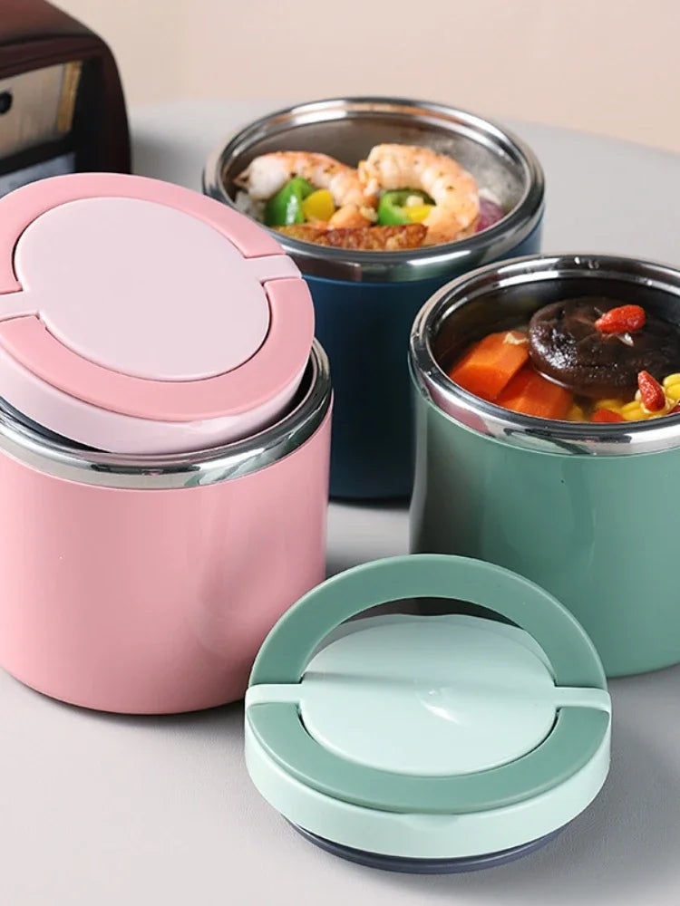 Thermos Container 630/1000ml Food Thermal Jar Insulated Soup Cup Thermos