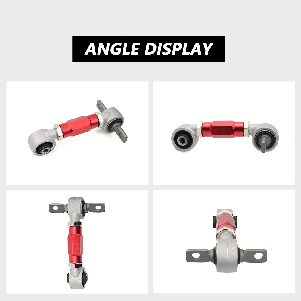 Honda Rear Camber Adjustable Link For Honda Civic EK EG CRX 1988-2000 LTB002 RASTP-Aluminium Rear Adjustable Suspension Camber Kit Dog Bone