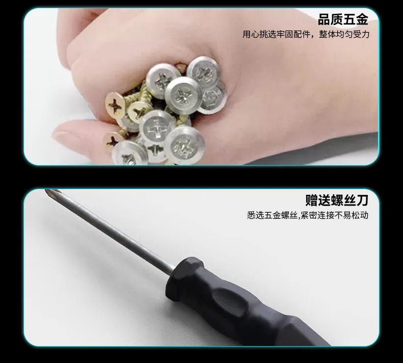 Nordic Desk for Home Carbon Fiber Corner Double Computer Desks with Shelf Light Luxury Simple Household Gaming Tables