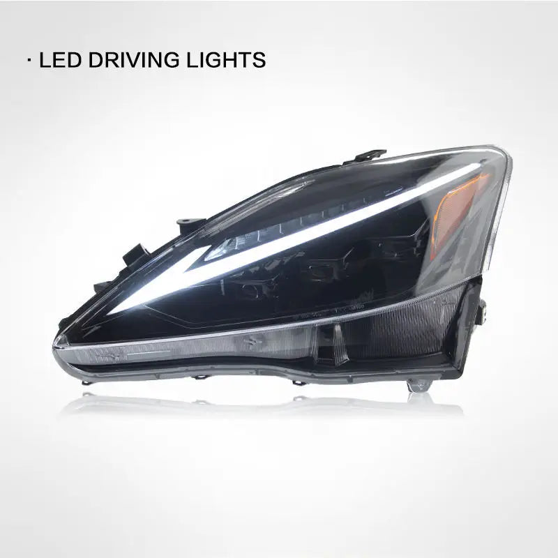 Car Headlights For Lexus IS250 IS300 LED Headlight 2006 2007 2008 2009-2012 Head Lamp DRL Signal Projector Lens Auto Accessories