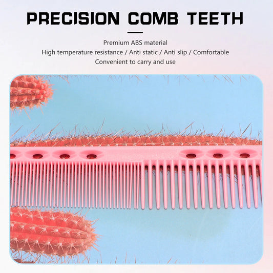 Barbershop Hair Cutting Comb Barber Heat Resistant Anti-static Hair Brush