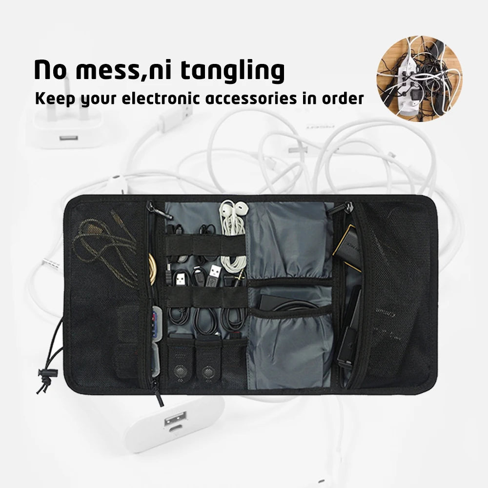 Electronic Organizer Cord Pouch