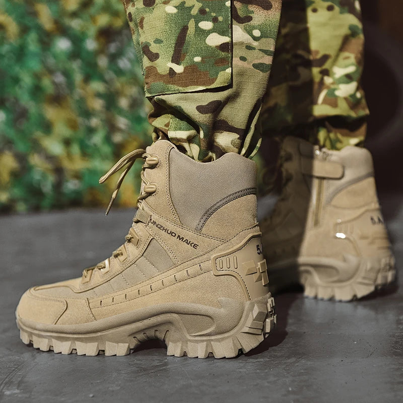 Desert Combat Boots Outdoor Non-slip Tactical Boots