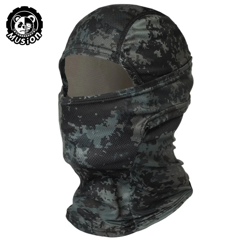 Motorcycle Balaclava Fashion Print Sun Protection Full Face Mask