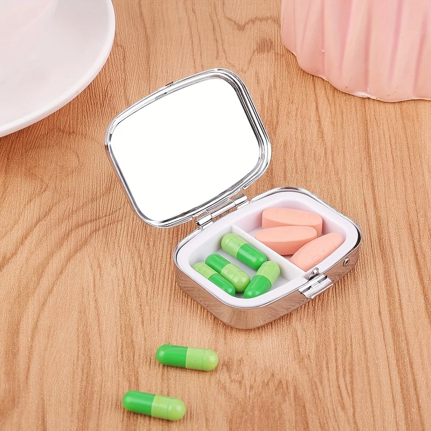 Travel Cases Lovely Coloured Medicine Metal Jewellery Organizers