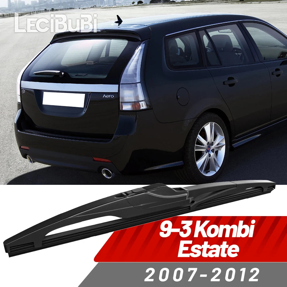 Rear Windshield Wiper Blade Windscreen Wipers Accessories For Saab 9-3 Kombi Estate 2007-2012 2008 2009 2010 2011