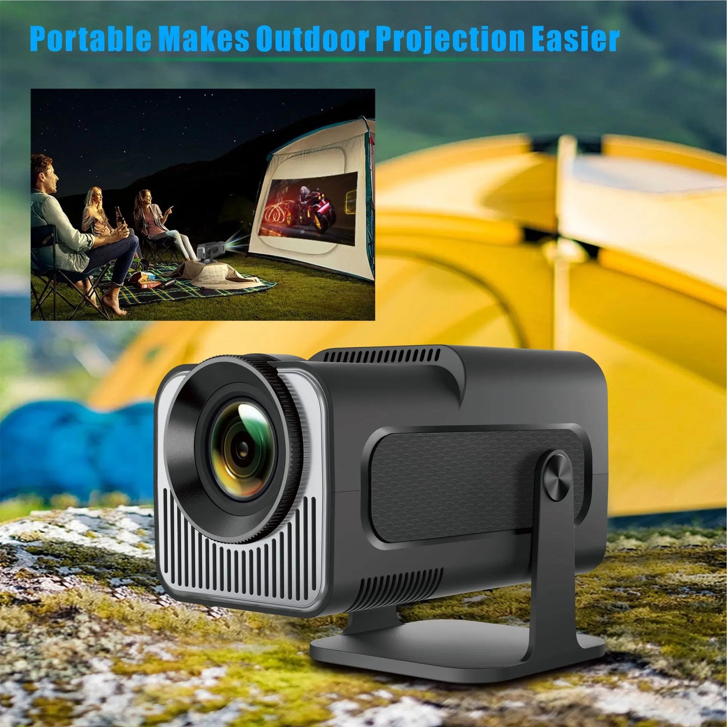 Xiaomi Android 11 HY320 Mini Projector 4K Native 1080P Dual Wifi6