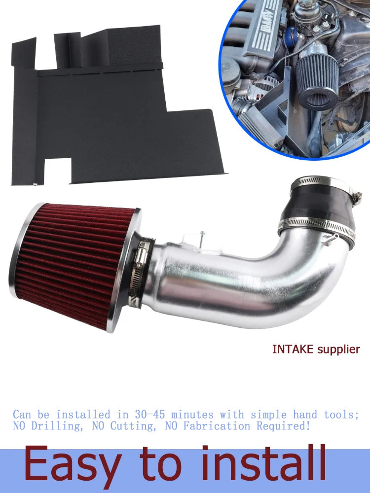 QT Cold Air Intake Cone  2006 BMW / 330i & 2007-2011 / BMW 128i 328i 3.0L