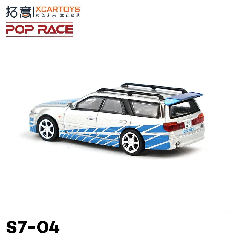 Xcartoys PopRace 1/64 Super Mini Alloy Diecast Model Cars Home Ornaments Collection Vehicle Toys Teenagers And Adults Gifts