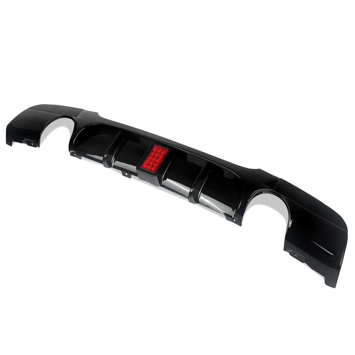 Rear Bumper Spoiler Lip  with Led for BMW  3 Series E90 318i 320i 328i 330i 335i 340i Diffuser with Brake Light 2005-2012