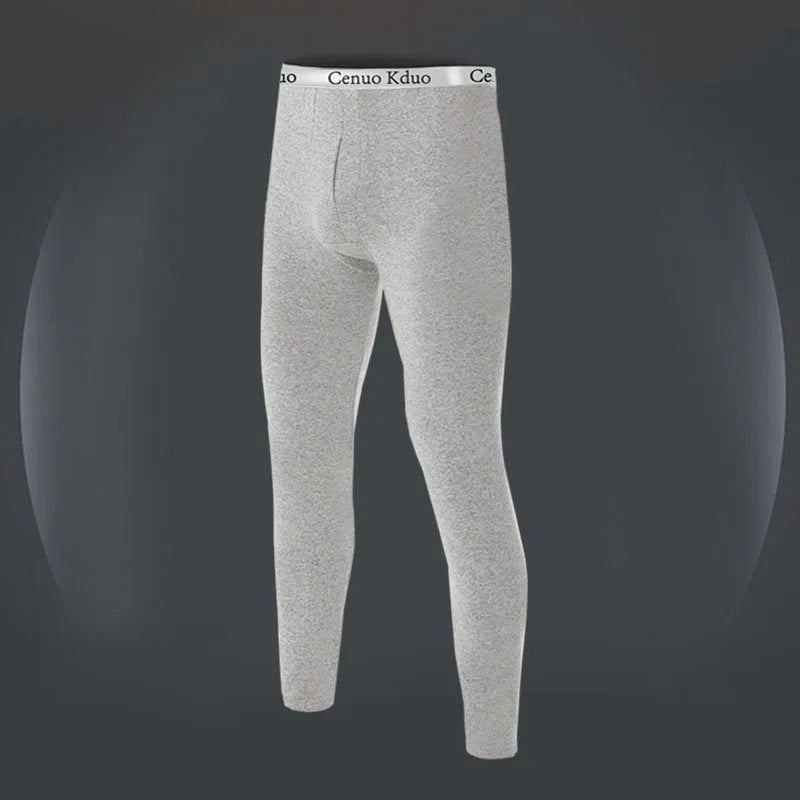 Men's Thermal Tight Sports Pants Slim Pants Autumn And Winter Thermal Pants Plush High Stretch Quick Drying Compression Pants