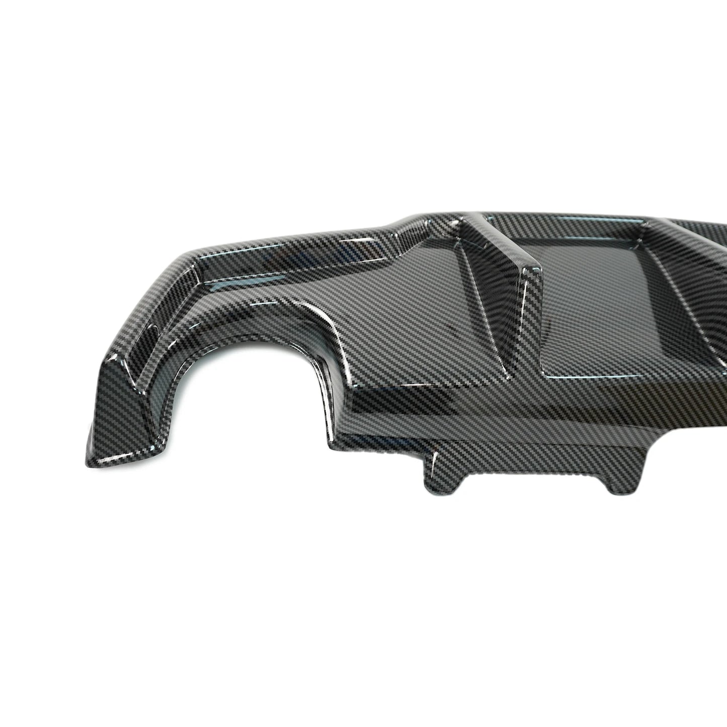 IS250 IS300 IS350 2006-2012 Rear Bumper Diffuser With Pilot Led Light Tail Lip Spoiler Splitter Car Auto Accessory
