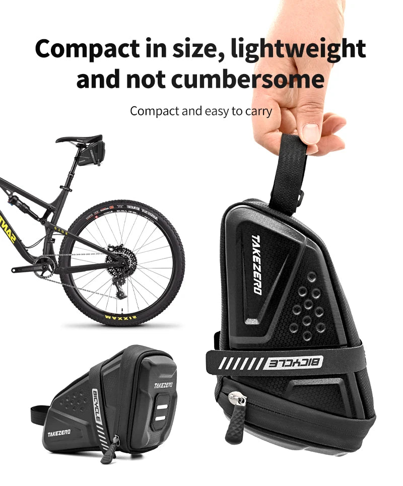Bicycle Saddle Bag Waterproof Mountain Bike Saddle Storage