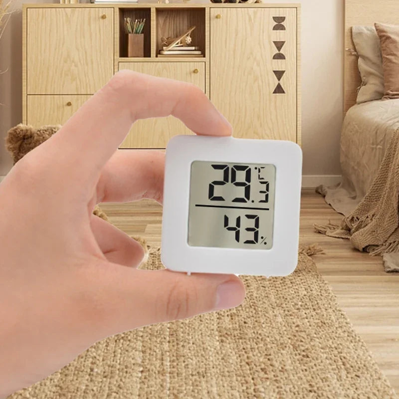 Mini LCD Digital Indoor Convenient Temperature Sensor Humidity Meter Gauge