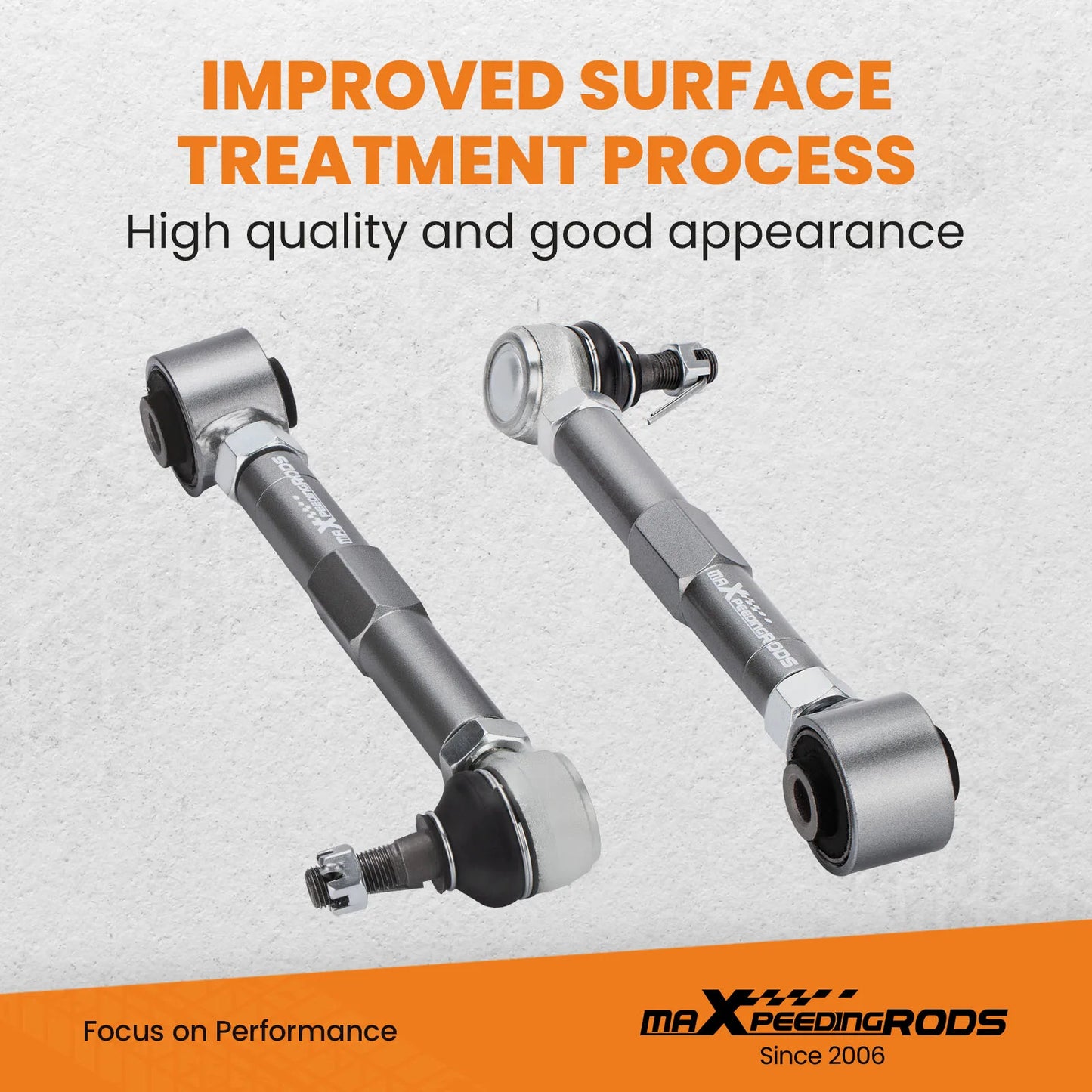 2 Pcs  Adjustable Rear Toe Control Arms Set fir for Lexus IS200 IS300 00-05 XE10