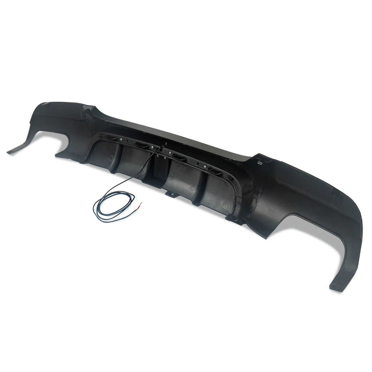 Rear Bumper Spoiler Lip  with Led for BMW  3 Series E90 318i 320i 328i 330i 335i 340i Diffuser with Brake Light 2005-2012