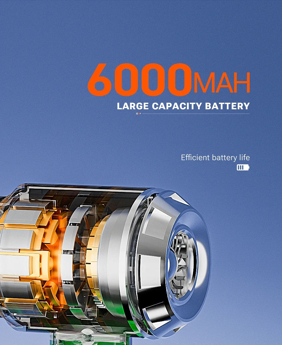 Xiaomi Youpin Car Vacuum Cleaner Strong Suction Cordless Wireless Cleaner Portable HandHeld Vacuum Cleaner Cleaning Machine New