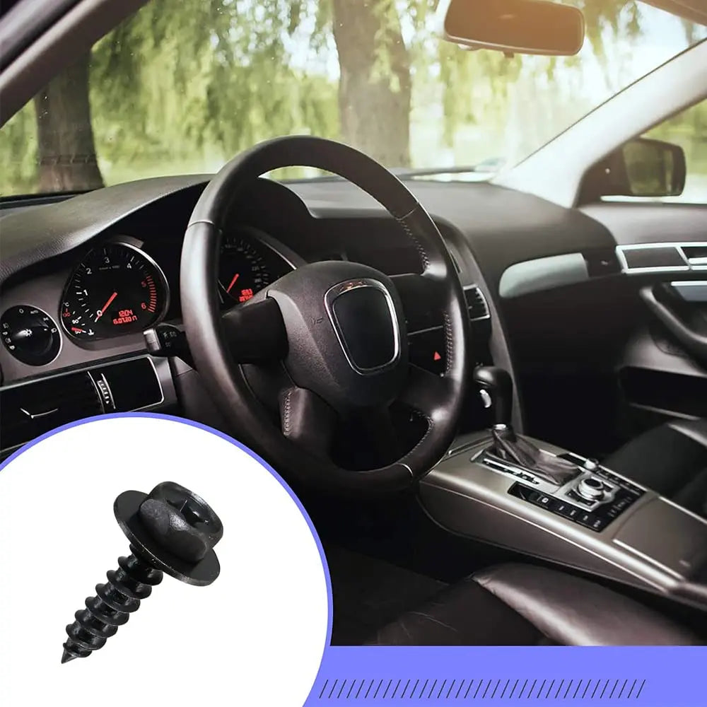 Universal Car Bumper Fender Fastener Hex Head Self Tapping Screws Car Fender Splash Guards