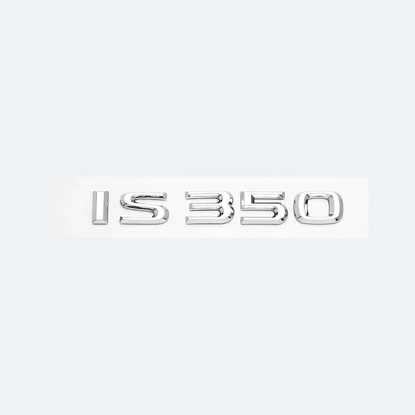 Lexus ABS Letters IS200 IS250 IS300 IS350 IS300h IS200t HYBRID Emblem For Lexus Car Trunk Logo Badge Sticker