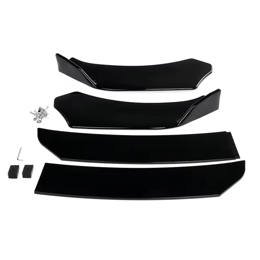 Front Bumper Spoiler Diffuser Body Kit for Audi A3 A4 A5 A7 A8 B7 B8 Q7 RS5 RS6 S3 TT Front Lip Chin Splitter