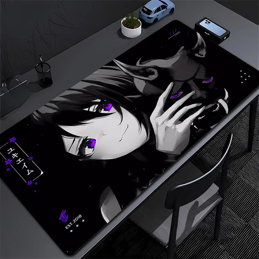 XXL Mouse Pad Yuki AIM Gaming Mouse Pad, Cute Advanced Anime Girl Table Pad, Mousepad Professional e-Sports Game Table Pad